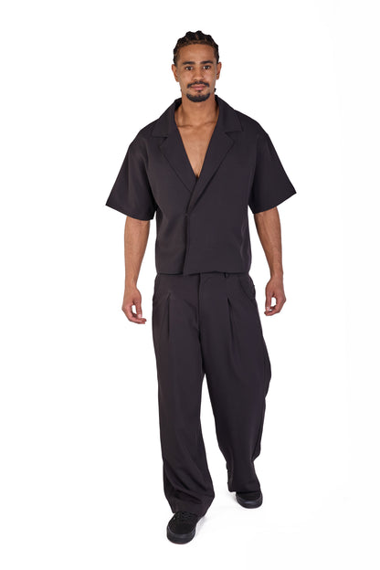 Herren Zweiteiler,  Sommer Freizeitanzug Loose Fit, Modell DQ E-1Y041