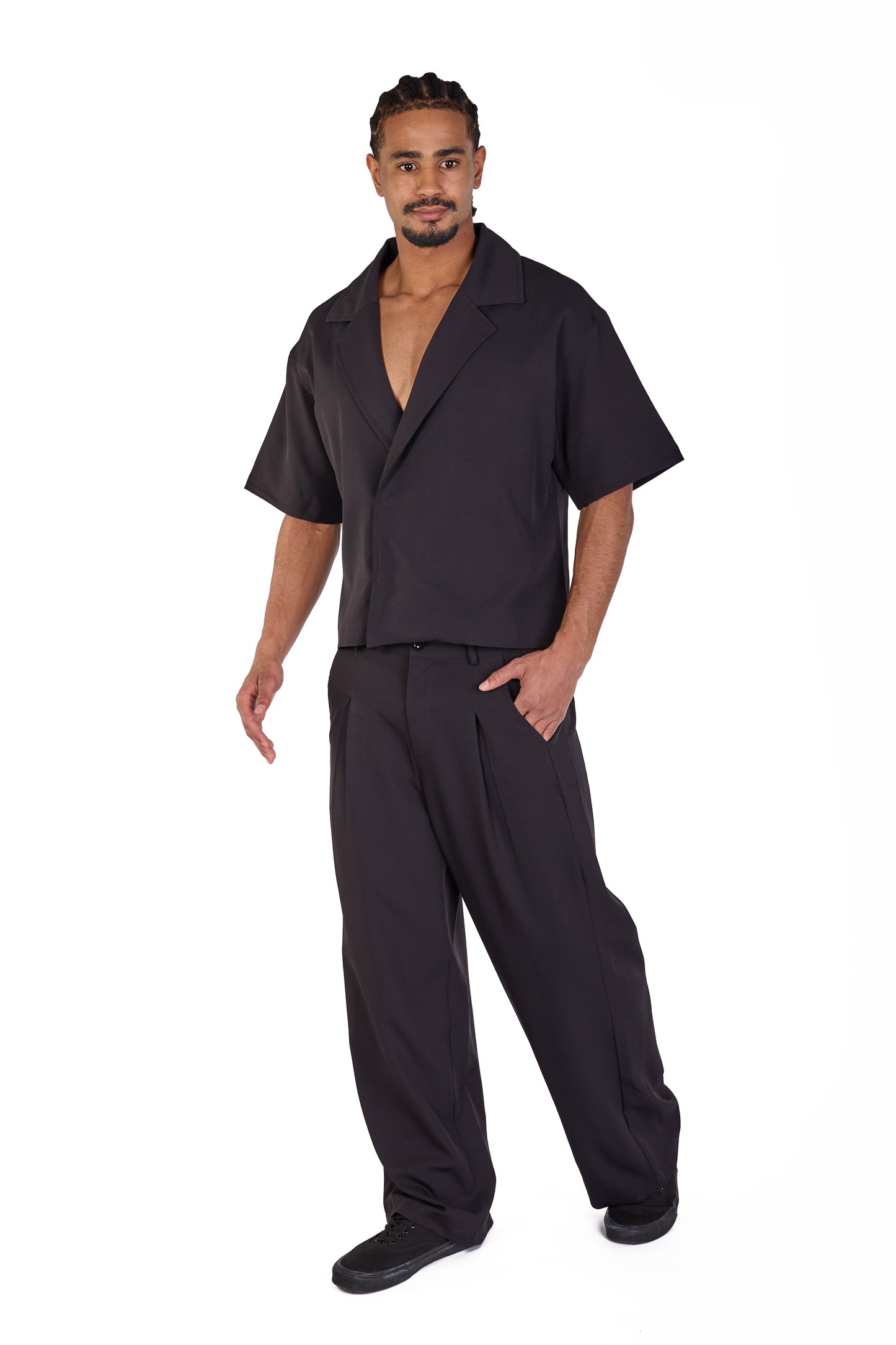 Herren Zweiteiler,  Sommer Freizeitanzug Loose Fit, Modell DQ E-1Y041