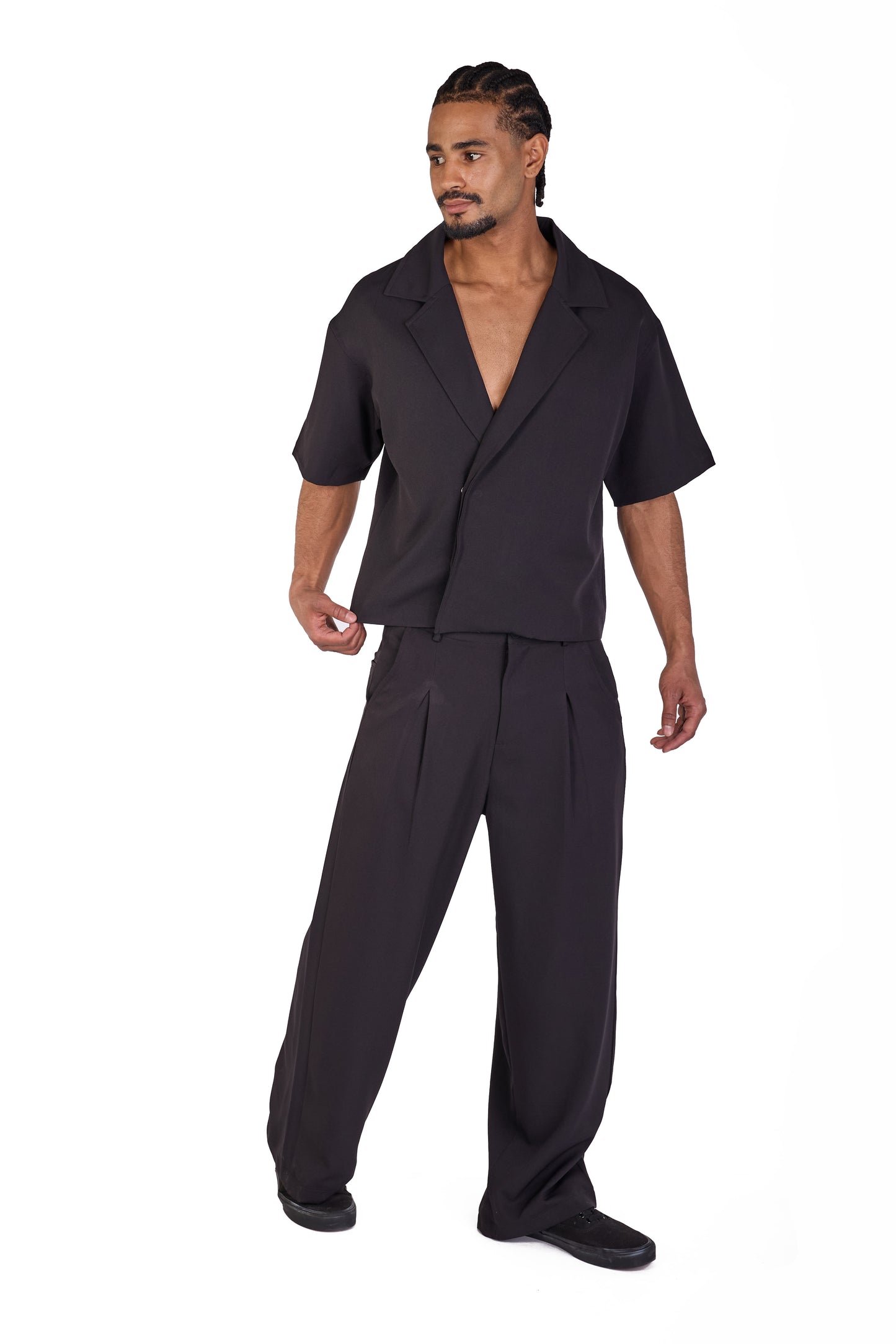 Herren Zweiteiler,  Sommer Freizeitanzug Loose Fit, Modell DQ E-1Y041