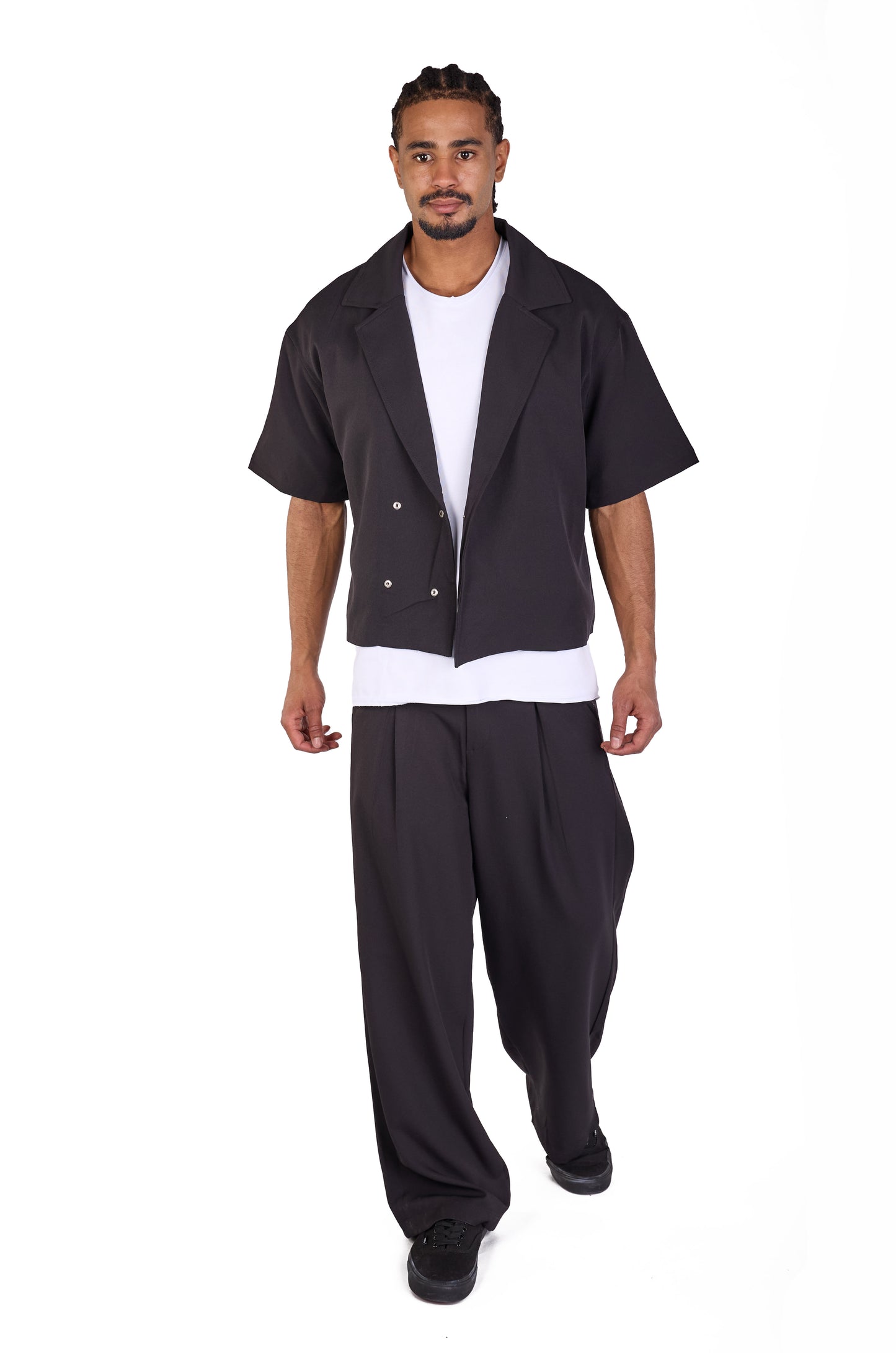 Herren Zweiteiler,  Sommer Freizeitanzug Loose Fit, Modell DQ E-1Y041