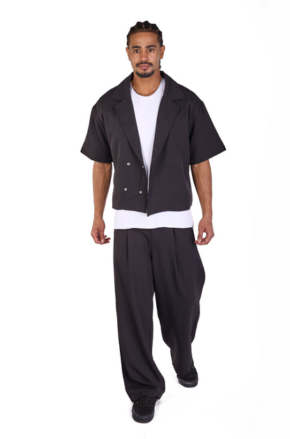 Herren Zweiteiler,  Sommer Freizeitanzug Loose Fit, Modell DQ E-1Y041