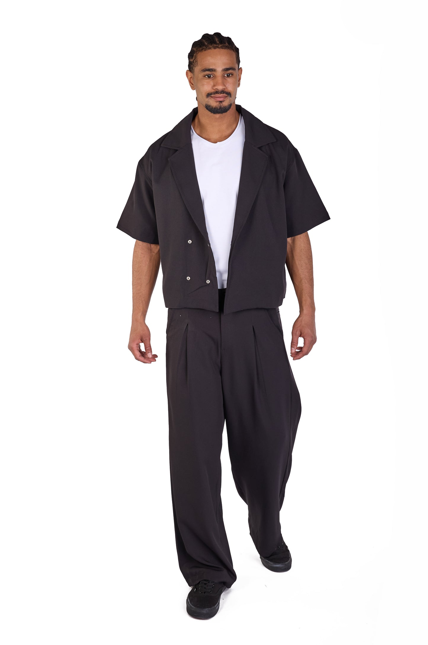 Herren Zweiteiler,  Sommer Freizeitanzug Loose Fit, Modell DQ E-1Y041
