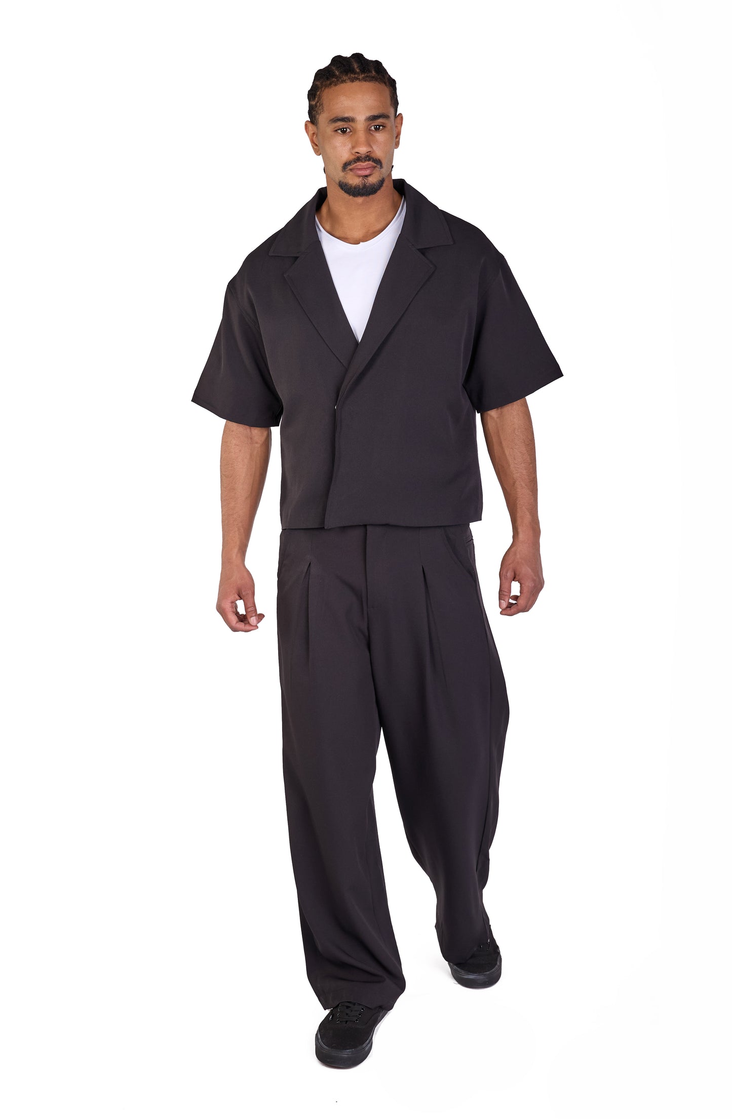 Herren Zweiteiler,  Sommer Freizeitanzug Loose Fit, Modell DQ E-1Y041