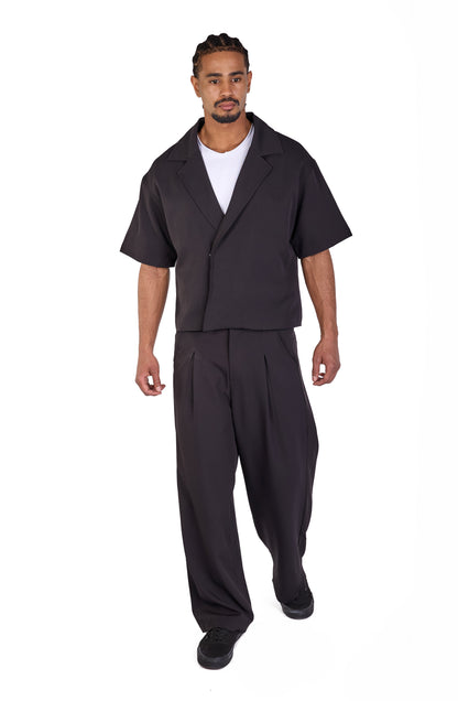 Herren Zweiteiler,  Sommer Freizeitanzug Loose Fit, Modell DQ E-1Y041