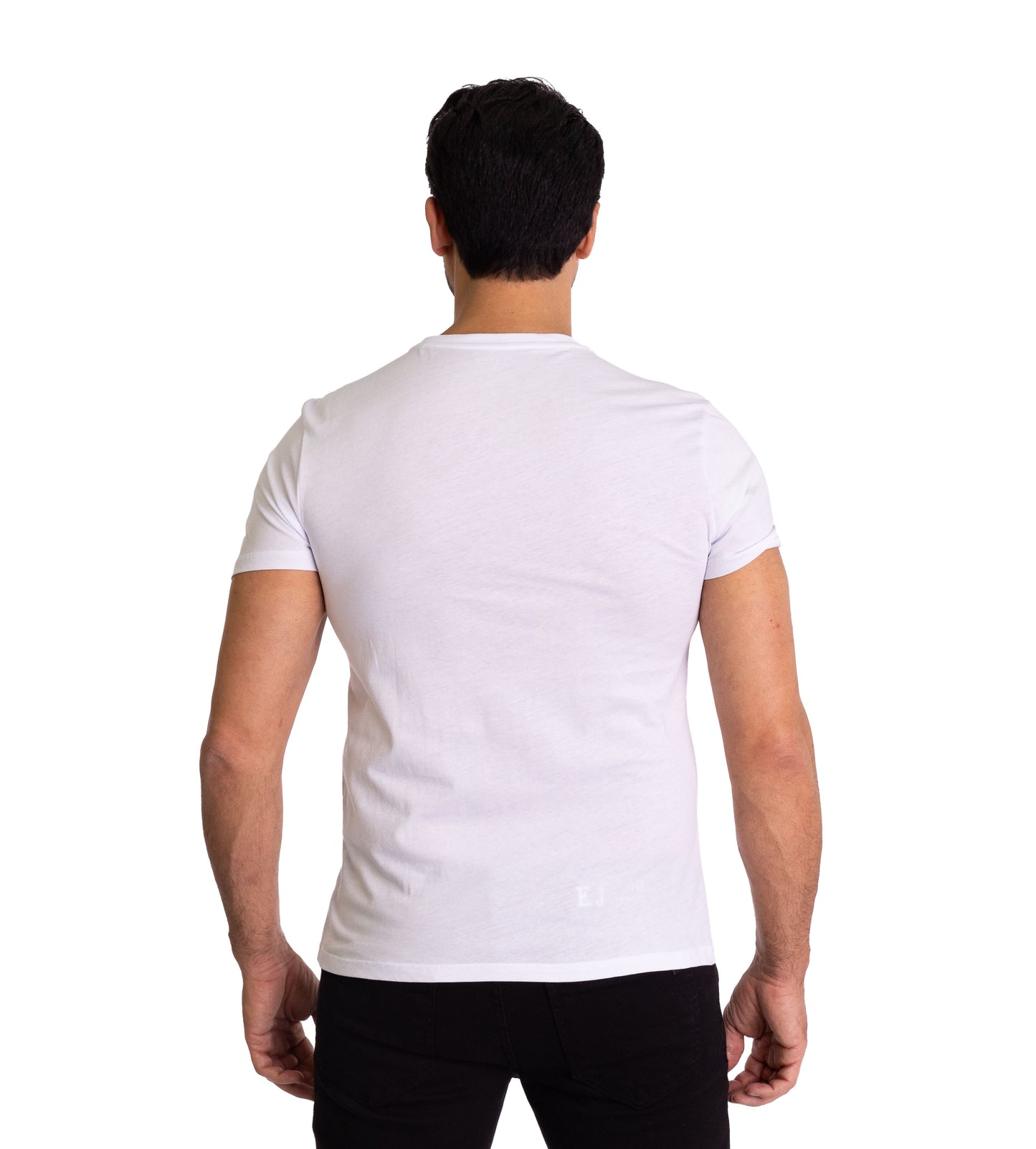 Herren T-Shirt, Body Fit, Strass Druck "Totenkopf", Modell T41