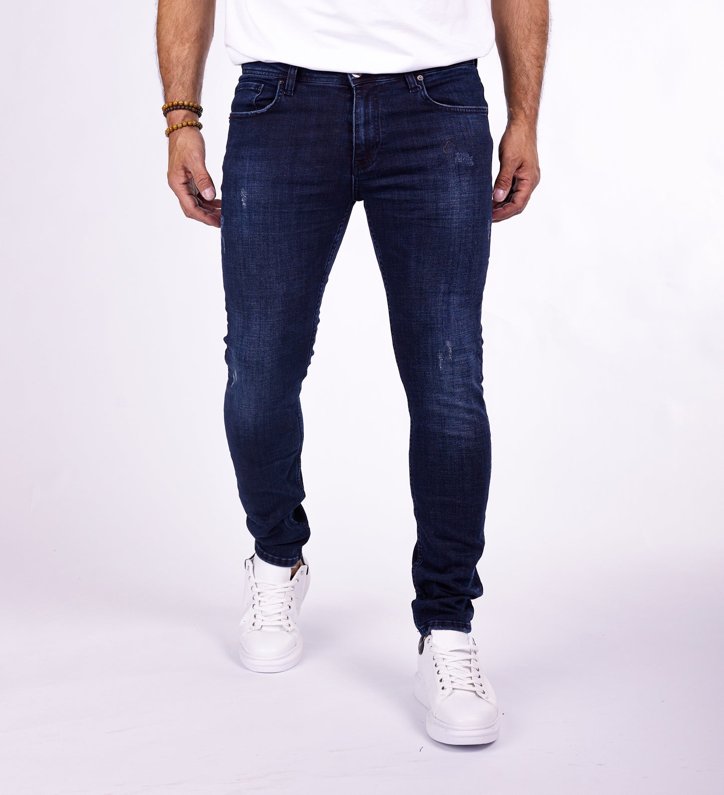 Herren Jeans, Slim Fit, Modell T1002, Blau, Dunkelgrau oder Schwarz