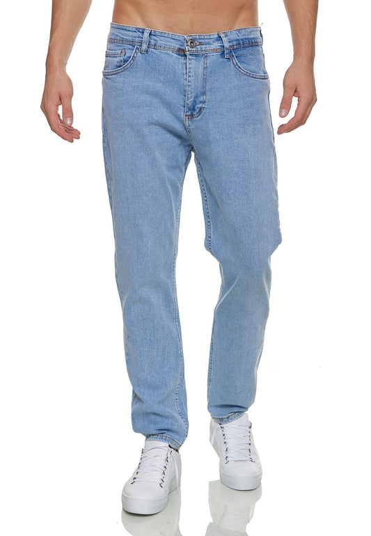 Herren Jeans, Mom (Casual) Fit, Modell 16152, Hellblau oder Dunkelblau