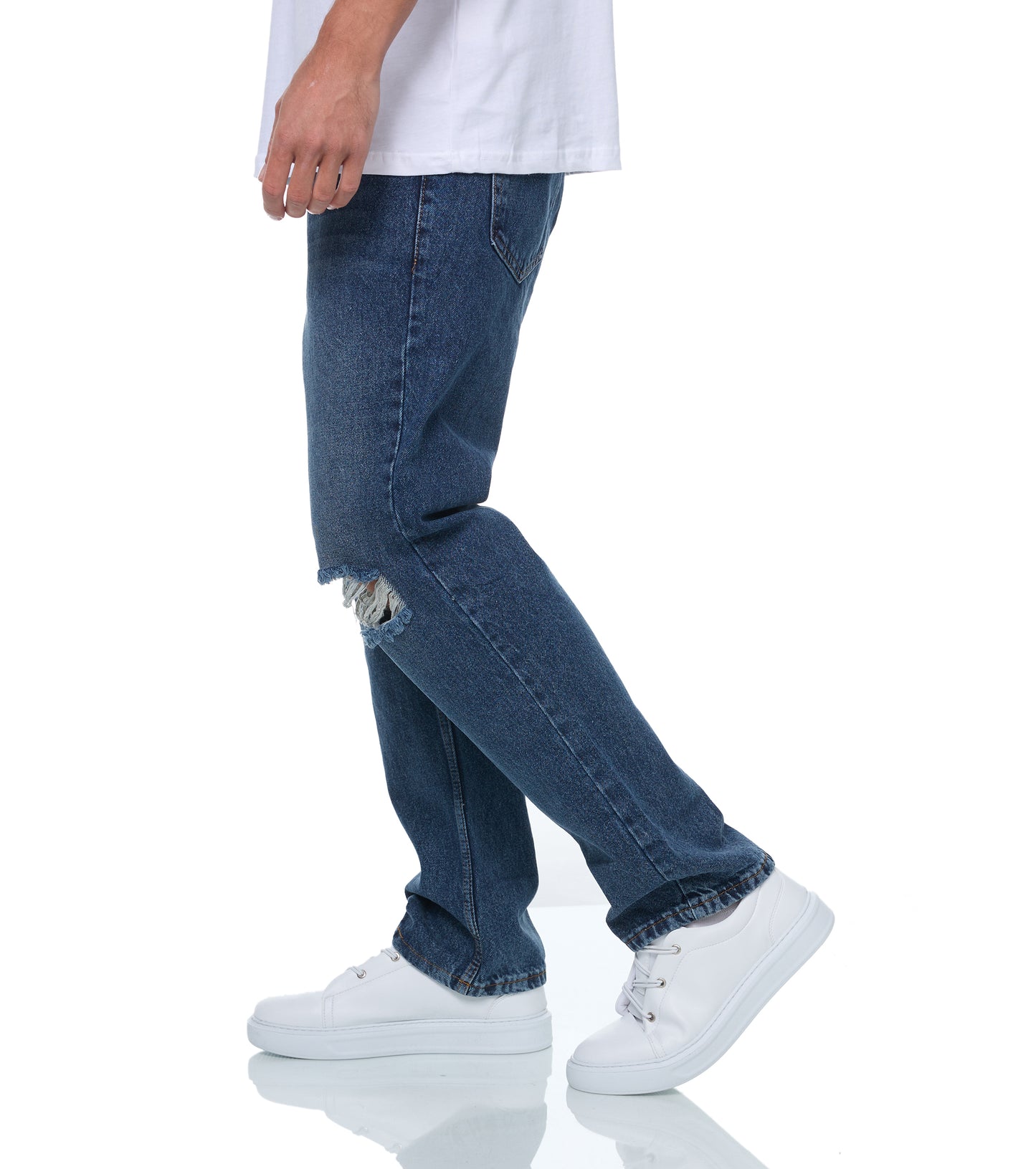 Herren Jeans, Baggy Style, Modell 1537, Dunkelblau