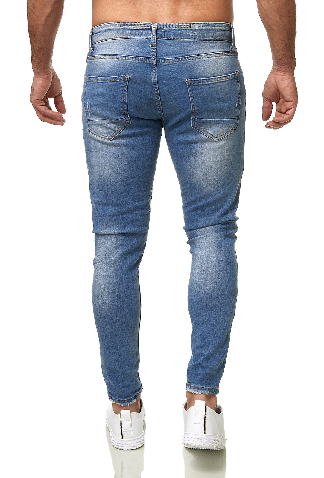 Men's skinny fit jeans, model DH3264, light blue